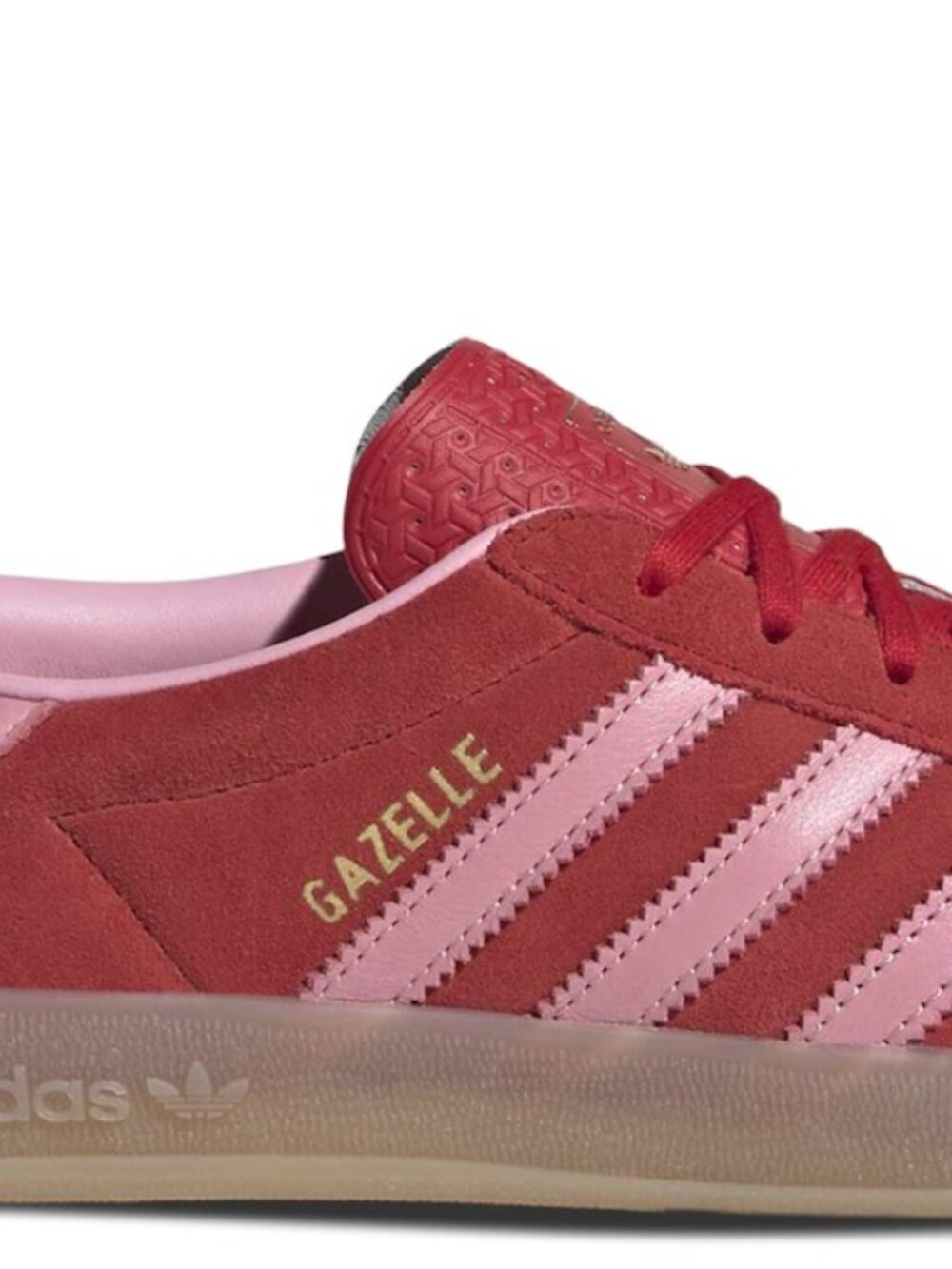 Adidas Gazelle with Pink stripes
